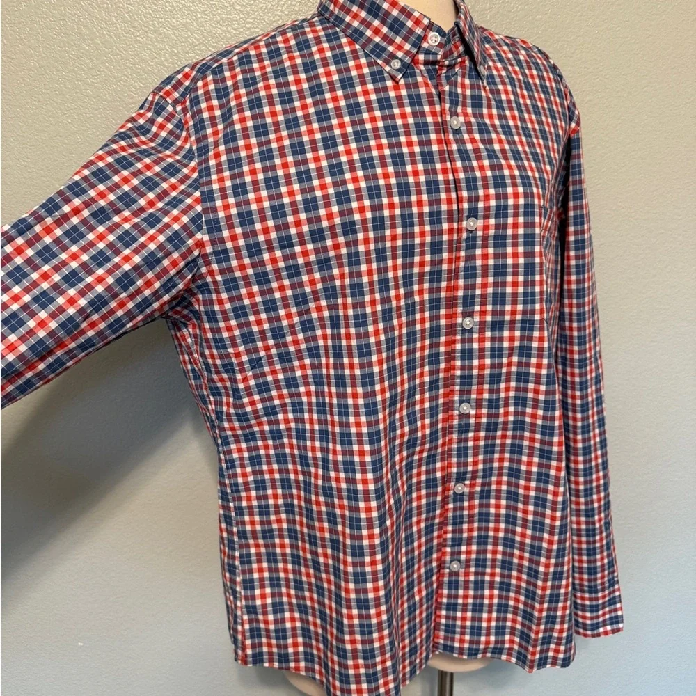 J. Crew‎ Multicolor Plaid Button Down Shirt